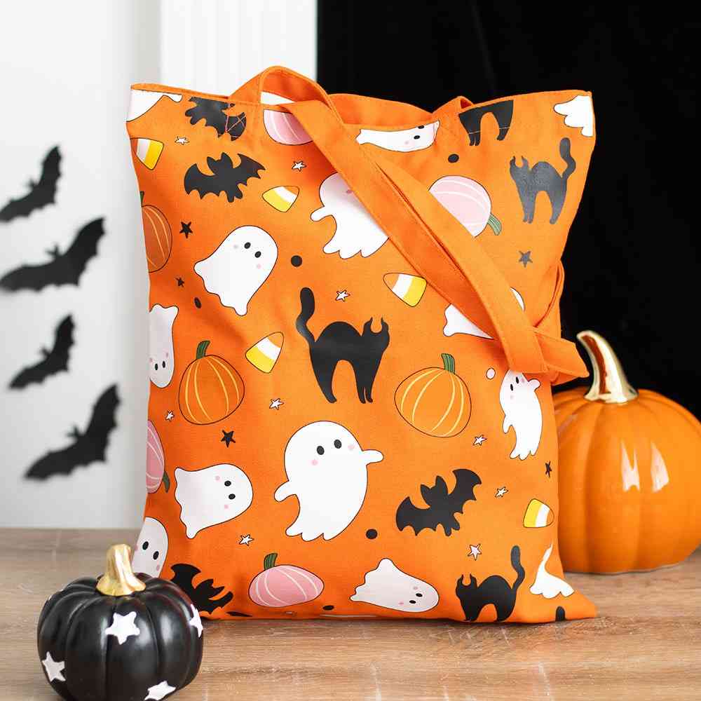 Something Different - Sweet and Spooky Ghost Print Polycotton Sac Ã  main - Multicolore